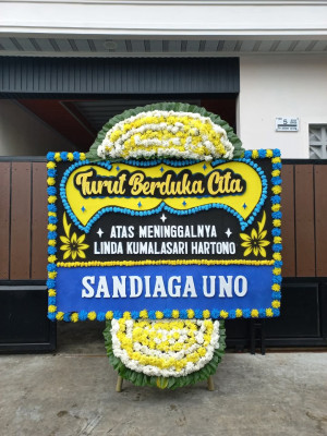 Papan Bunga Duka di Lifofa